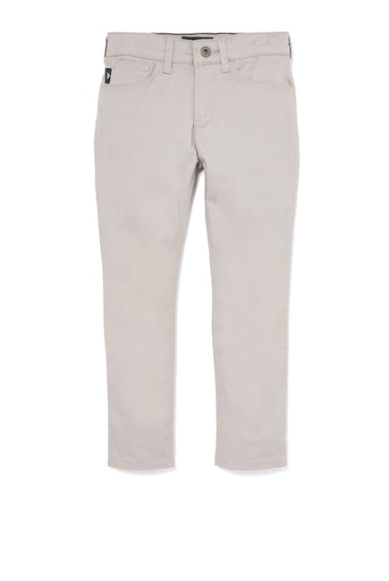 Emporio Armani Cotton-Gabardine Pants